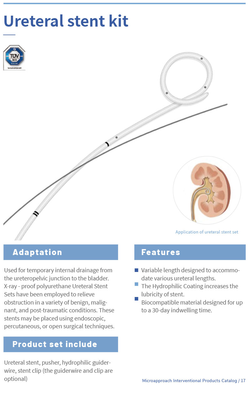 Kit de stent ureteral